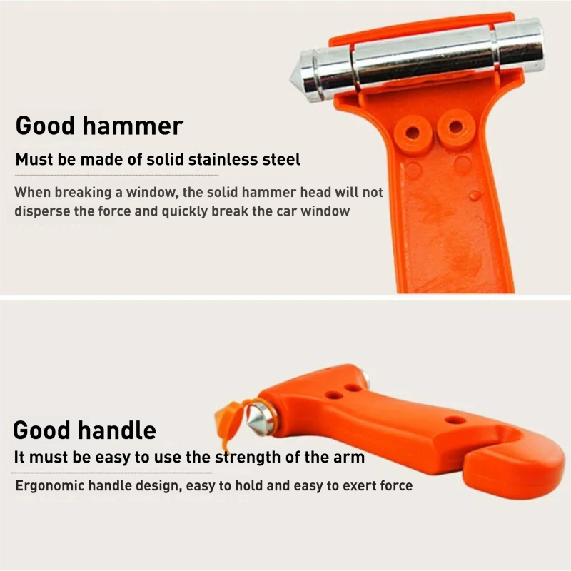 Multi-function Hammer Two-in-o - Rescue Rope Throw recension och pris